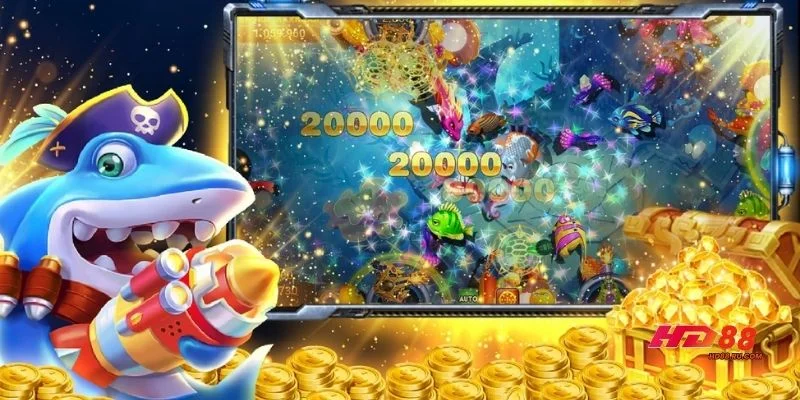 Giao diện bắn cá sinh động, mượt mà