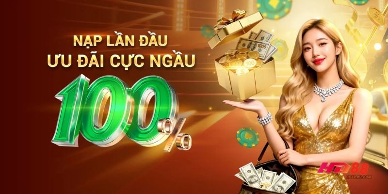 Khuyến mãi nạp đầu HD88 - Cách tính thưởng